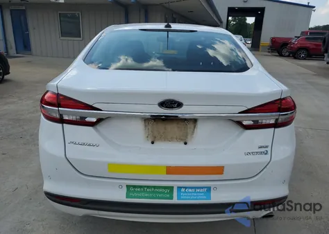 2018 Ford Fusion Se Hybrid from USA, damaged, VIN 3FA6P0LU6JR171718